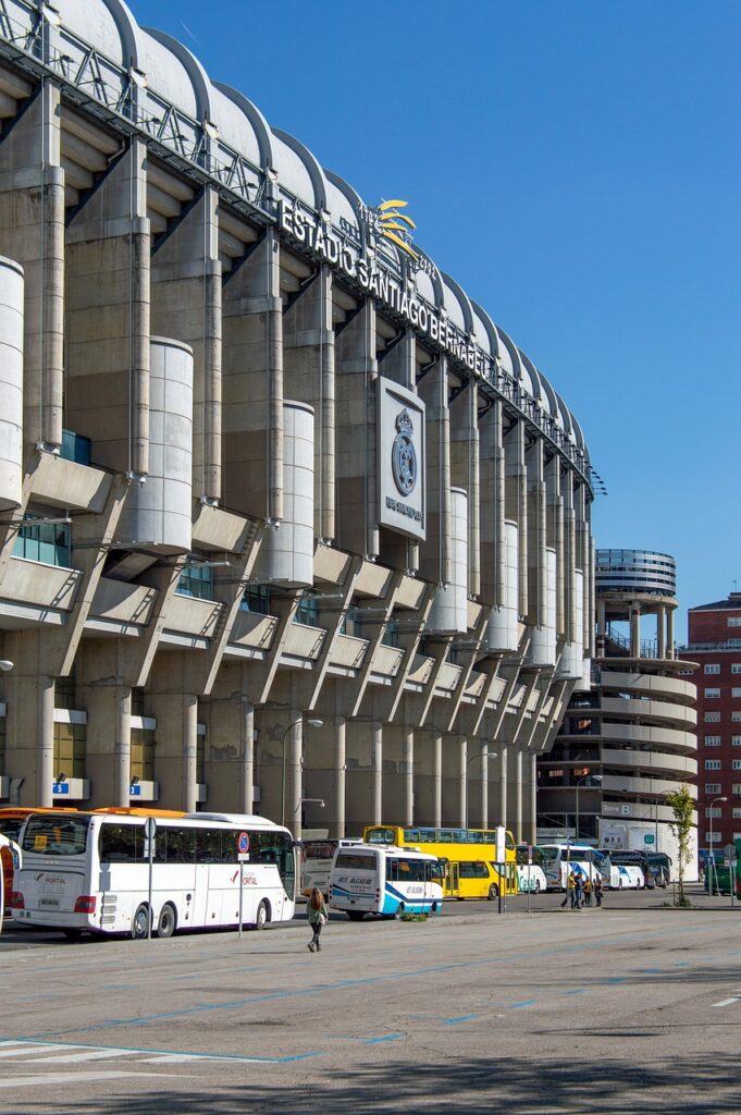 stadium, santiago bernabeu, madrid