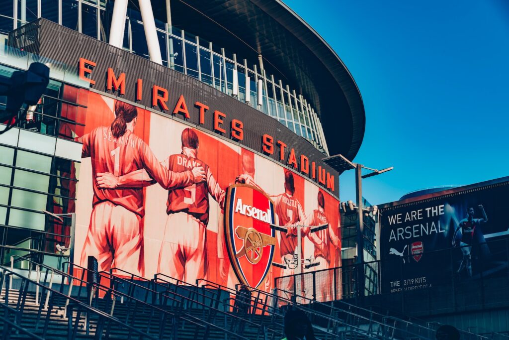 Emirates Stadium during day